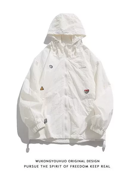 Men's Summer Sun Protection Clothing, UV Protection, Lightweight, 2025 New Trendy Brand Jacket for Men