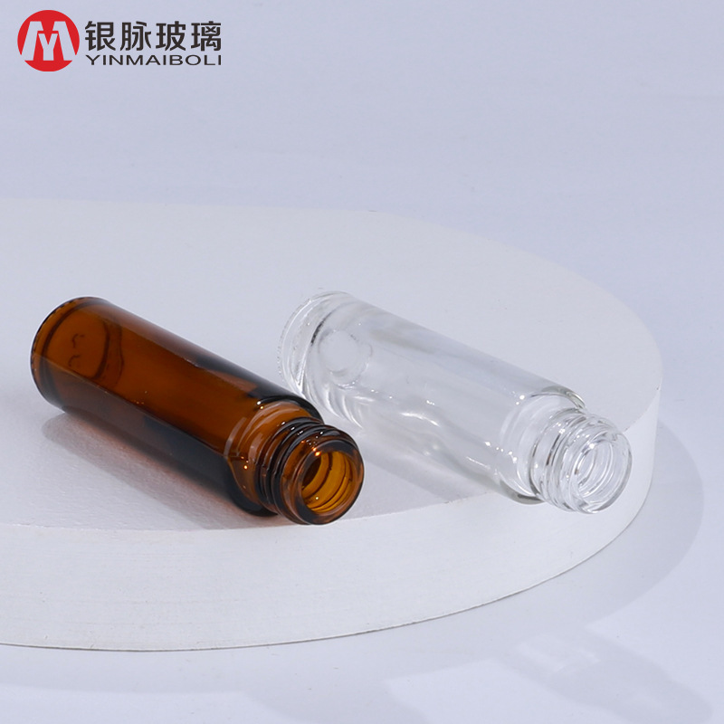 メーカー在庫 10ml 透明つや消しローラーボトル ブラウンローラーボトル ローラーボール香水ボトル ローラーボールエッセンシャルオイルボトル ガラス|undefined