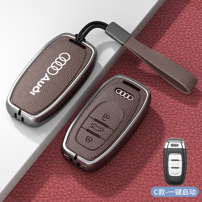 Type c smart mocha brown zinc alloy shell + hand strap