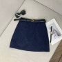 春夏高腰波点气质半身裙
