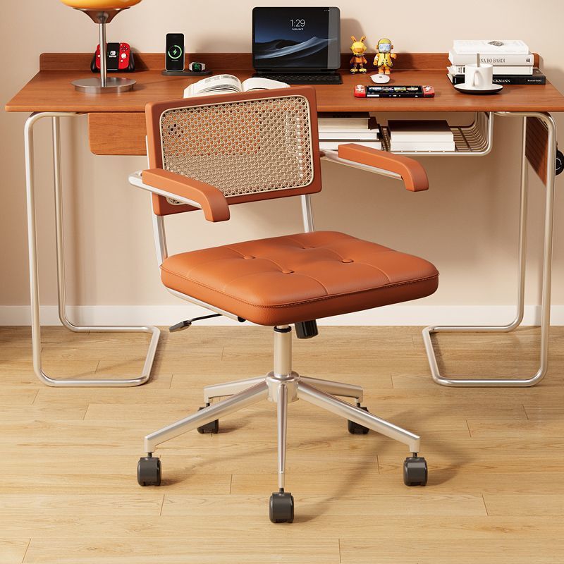 Study Computer Chair, Second-Hand Office Chair, Rattan Home Desk Swivel Chair, Seat Lift Chair, Ergonomic Wholesale