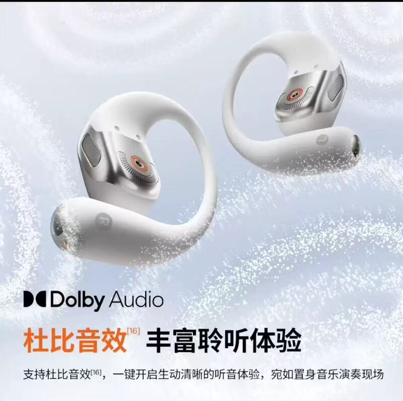 Shaoyin Headphones Openfit 2+ T921 Ear-Hook Bluetooth Headphones for Sports, Running, Cycling, Wireless, Non-Bone Conduction