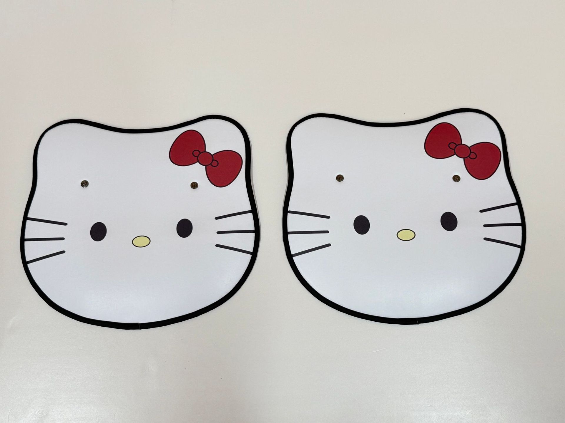 Cute Kitten Cartoon Seat Back Anti-Kick Pad for Ladies, Car Rear Seat Anti-Dirt Pad, Anti-Kick Mat