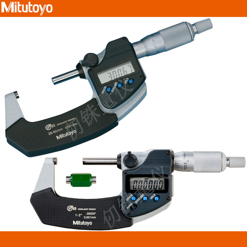 日本Mitutoyo防水数显外径千分尺293-231-30 MDC-50MX 293-331-30
