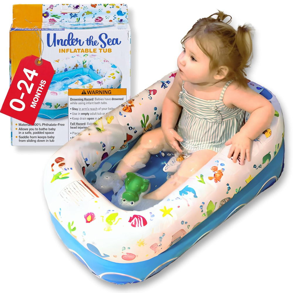 Inflatable children's square swimming pool PVC for home use