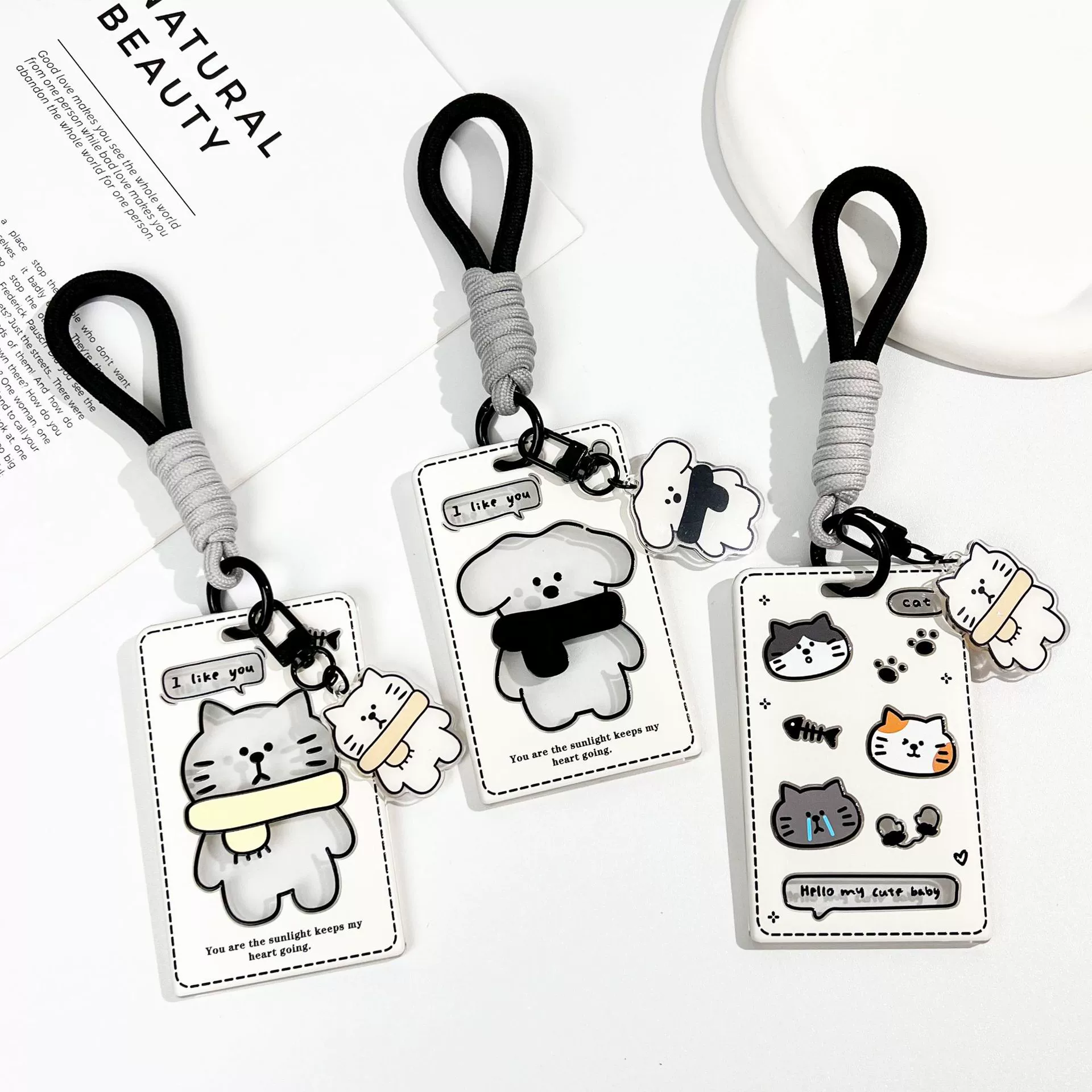 Прозрачный чехол для карточек студенческого значка школьная карта водная карточка комплекта для карточек IC чехол защиты для оптовой продажи