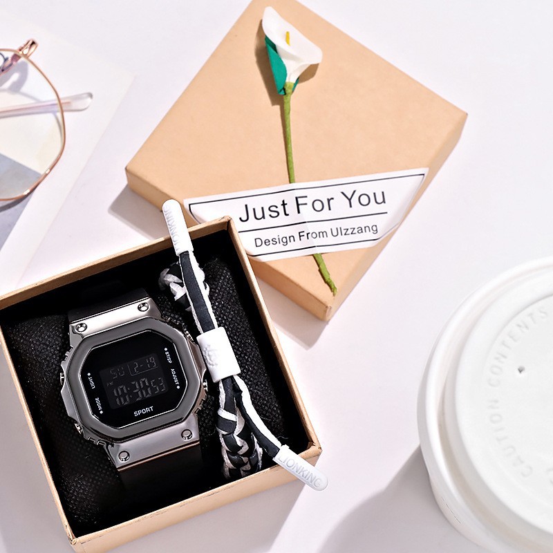 Electroplated small squares pure black