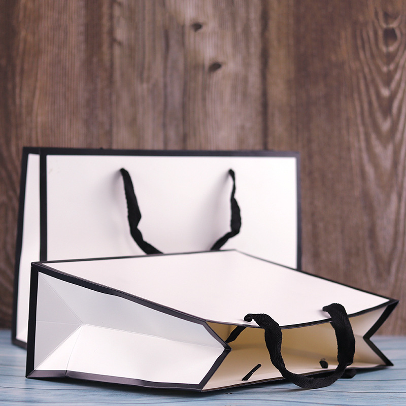 牛皮纸袋现货衣服袋子加厚防水服装手提袋可印logo大号购物礼品袋