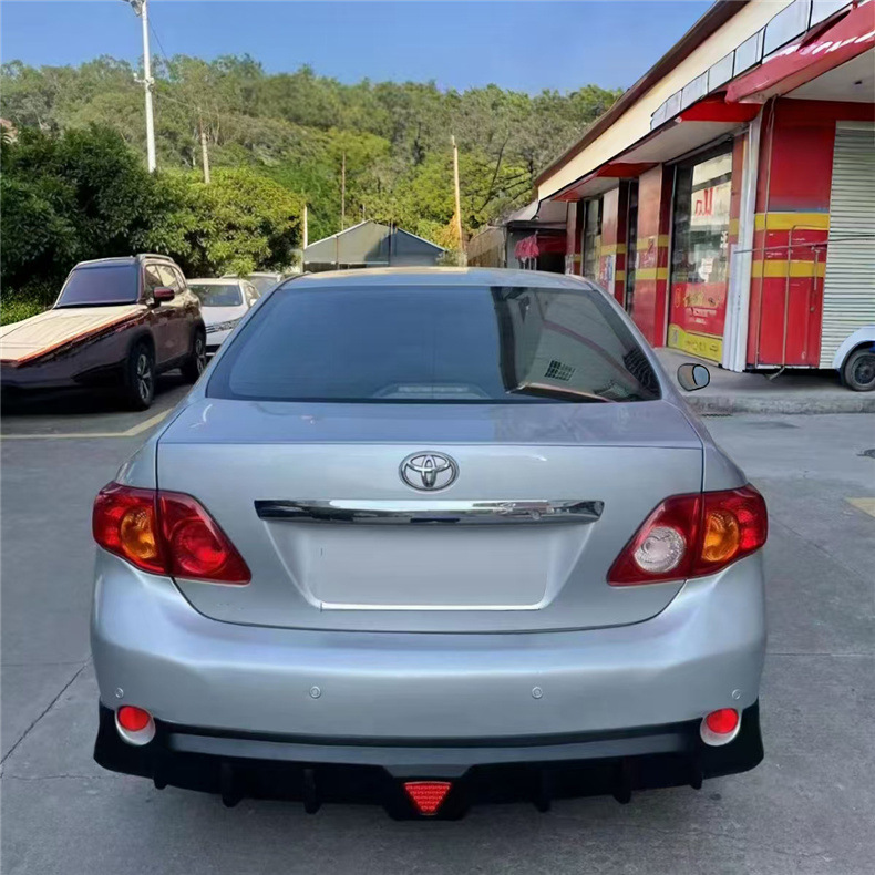 Suitable for 08-10 Corolla Large Body Kit Front Lip Front Spoiler Side Skirts Rear Lip Rear Spoiler Lower Skirt Large Body Kit