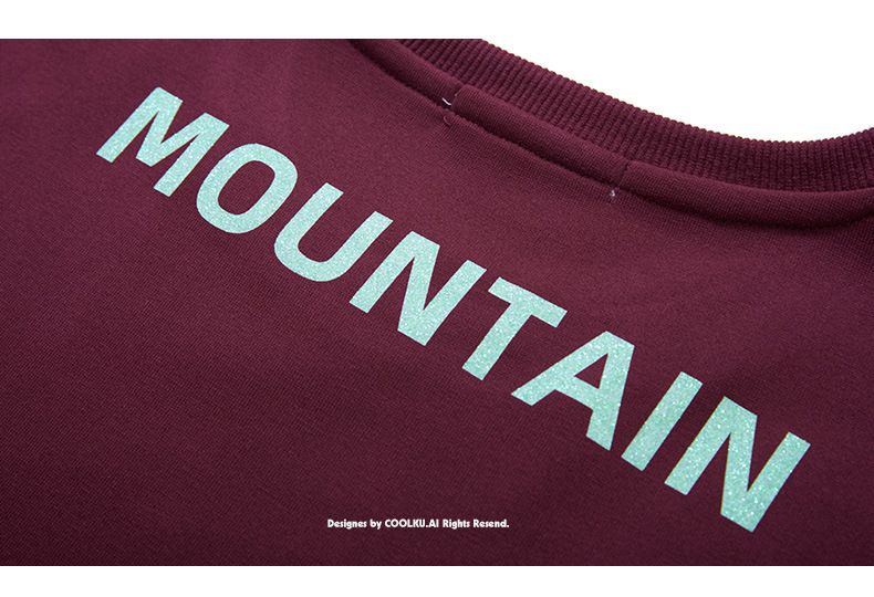 Men's Clothing Fashion Brand Large Size Men's Autumn Small Letter Printing Hot Diamond Loose Three Color Plus Size Sweater_voghion.com