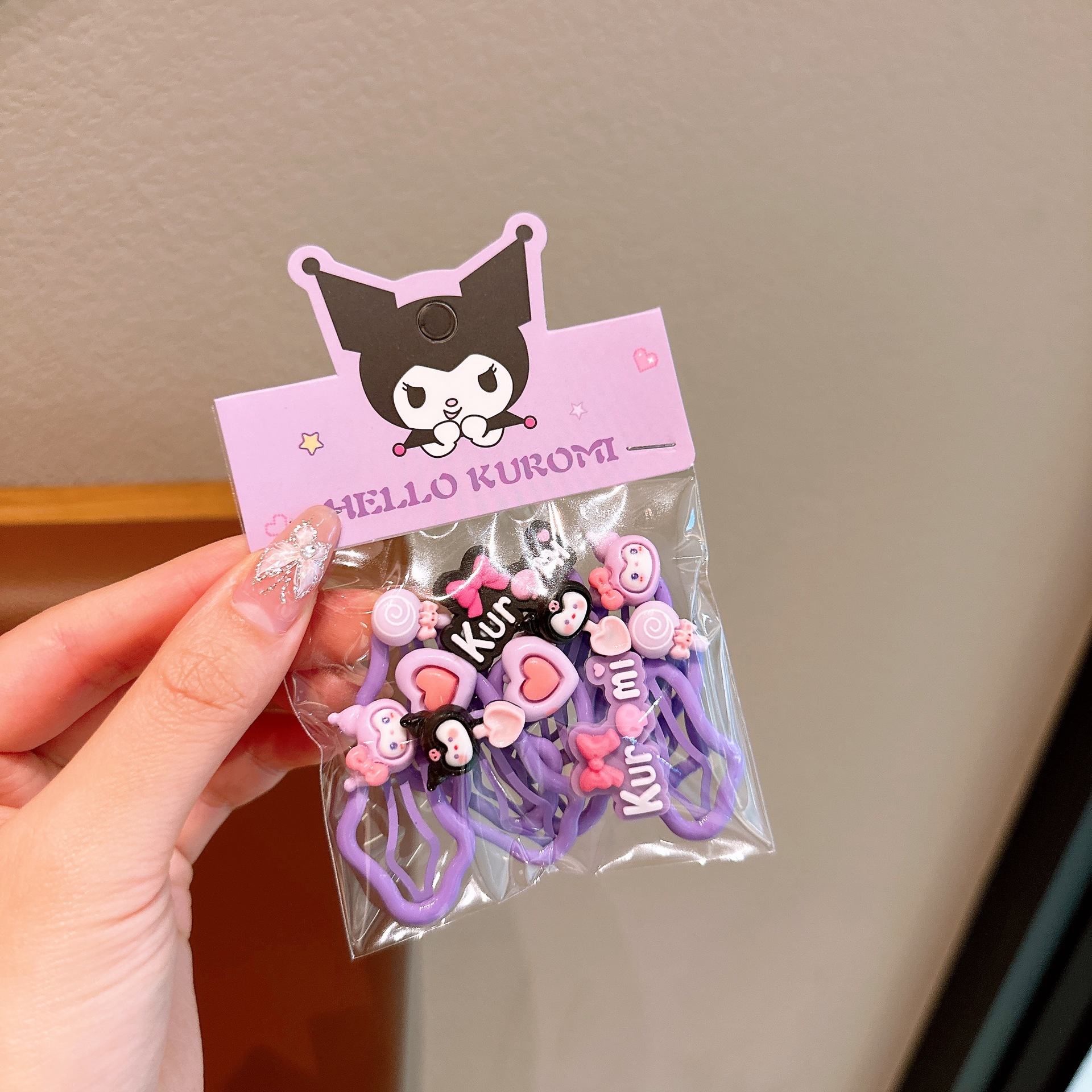 Pinza para el cabello de nubes para niños accesorios para el cabello lindo Sanrio Niña Culomi Clip Niña Bebé Strawberry Bear Horquilla rota