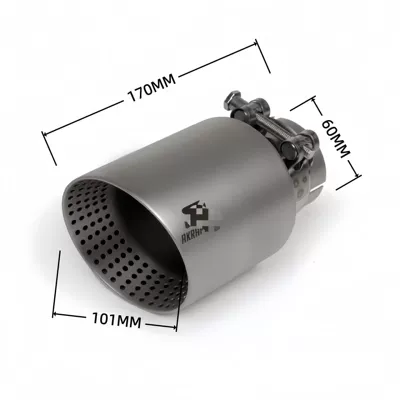 Suitable for golf sandblasted Exhaust pipe - 02-101a-60101mm60-interface-is-suitable-for-golf-7