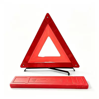 triangle sign, high-brightness reflective: Warning sign
