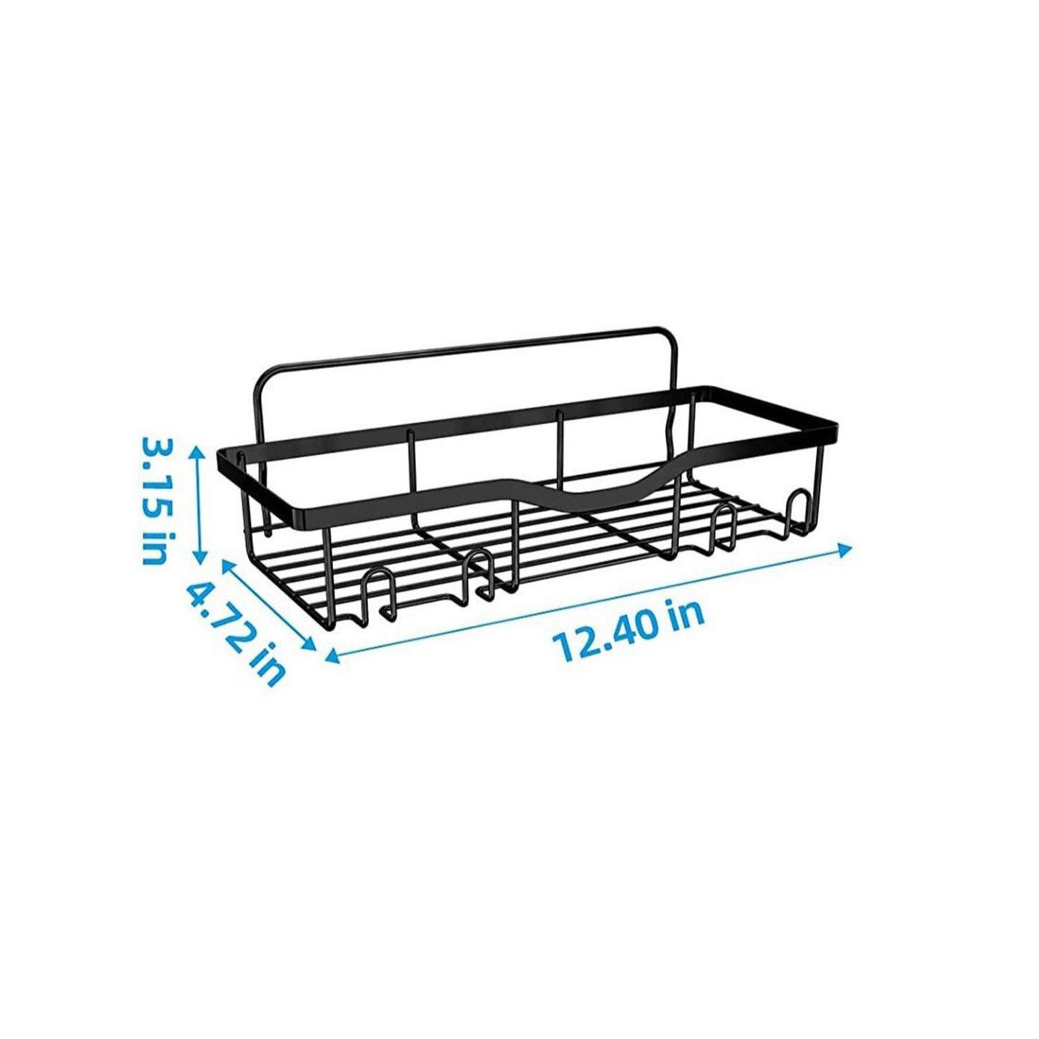 Amazon hierro baño rack ponche-libre aseo jabón rack Gel de ducha rack de almacenamiento rack de baño
