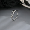 Three dimensional one size brand fashionable elegant ring flower-shaped, flowered