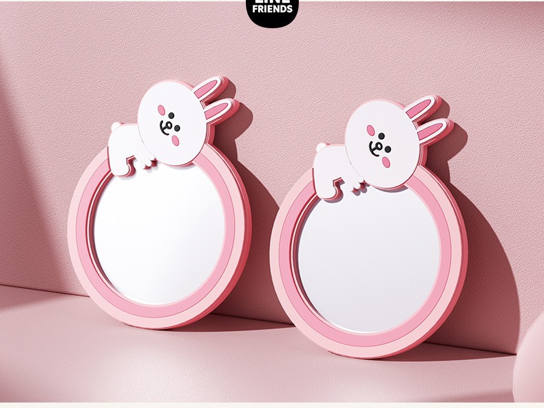 360-Degree Ultra-Clear Wide-Angle Car Rearview Mirror Small Round Mirror Reversing Blind Spot Auxiliary Mirror Reflective Mirror Cartoon Observation Mirror