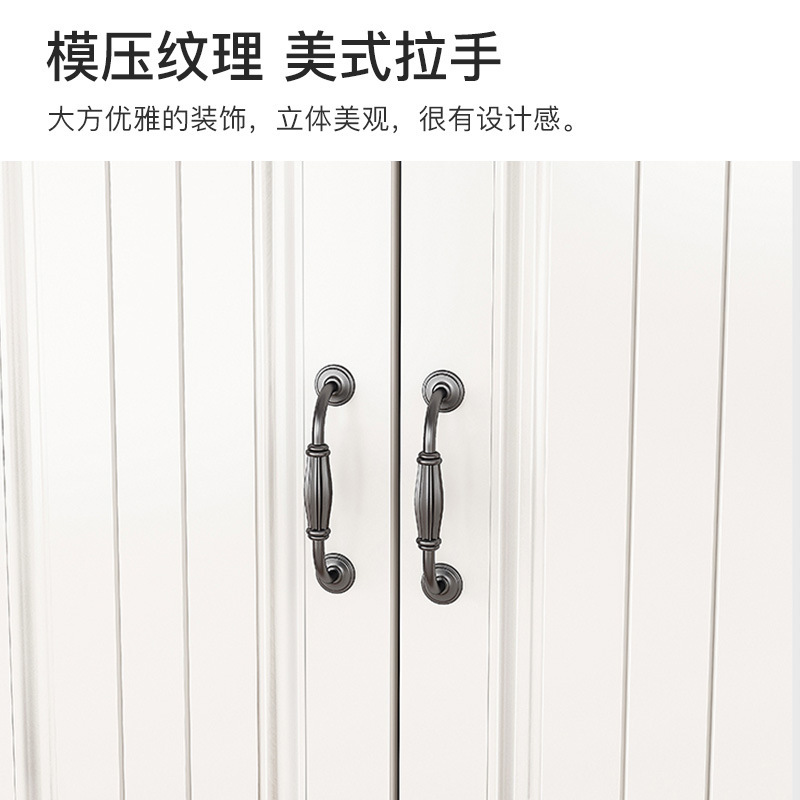 Americano pecho de cajones del hogar pecho de cajones simple dormitorio moderno gabinete de almacenamiento gabinete de pared de la sala de estar práctico armario