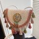 Bohemian Tassel Bag Women's 2025 New Ethnic Style Woven Bag Seaside Vacation Shoulder Crossbody Mobile Phone Bag