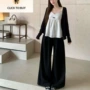 秋季长袖宽松中长款开衫