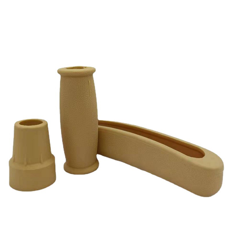 腋下拐配件TPR脚垫腋下垫扶肩TPR软托手握把拐杖零件脚套跨境专供