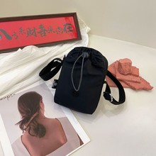 2025捷朗仕新款休闲手机包简约时尚百搭单肩斜挎包防泼水尼龙布包