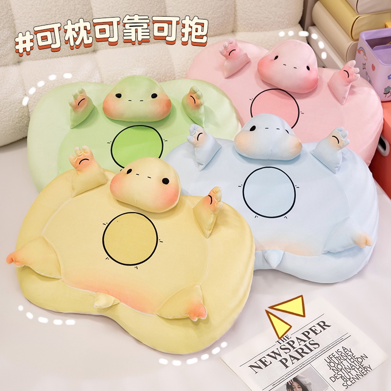 Almohada Viscoelástica de Peluche con Forma de Animal Desmontable para Dormitorio y Oficina