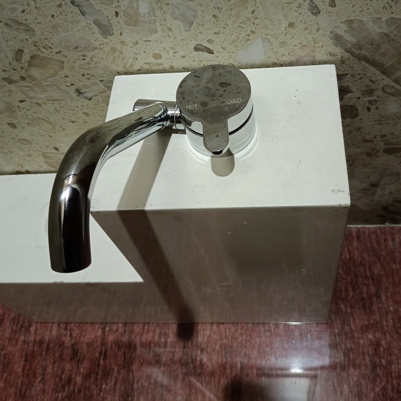 Grifo de agua fría y caliente, baño, lavado de manos, lavabo, lavabo, grifo de yate de caravana plegable
