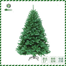 1.5米1.8米2.1米PVC普通圣诞树仿真树圣诞节装饰品跨境专供出口树