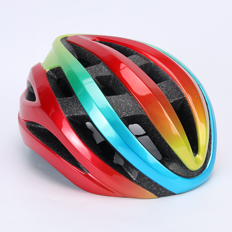 2022 New One-piece Bicycle Helmet Mountain Road Cycling Helmet Roller Skating Helmet Factory Direct