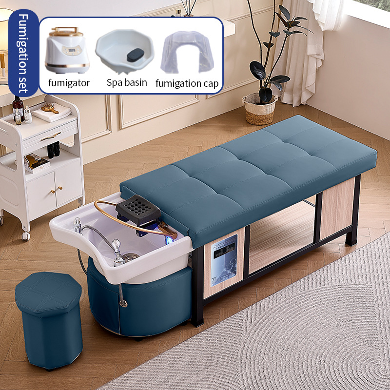 Cerámica - Peacock Blue + Water Circulation + Fumigation