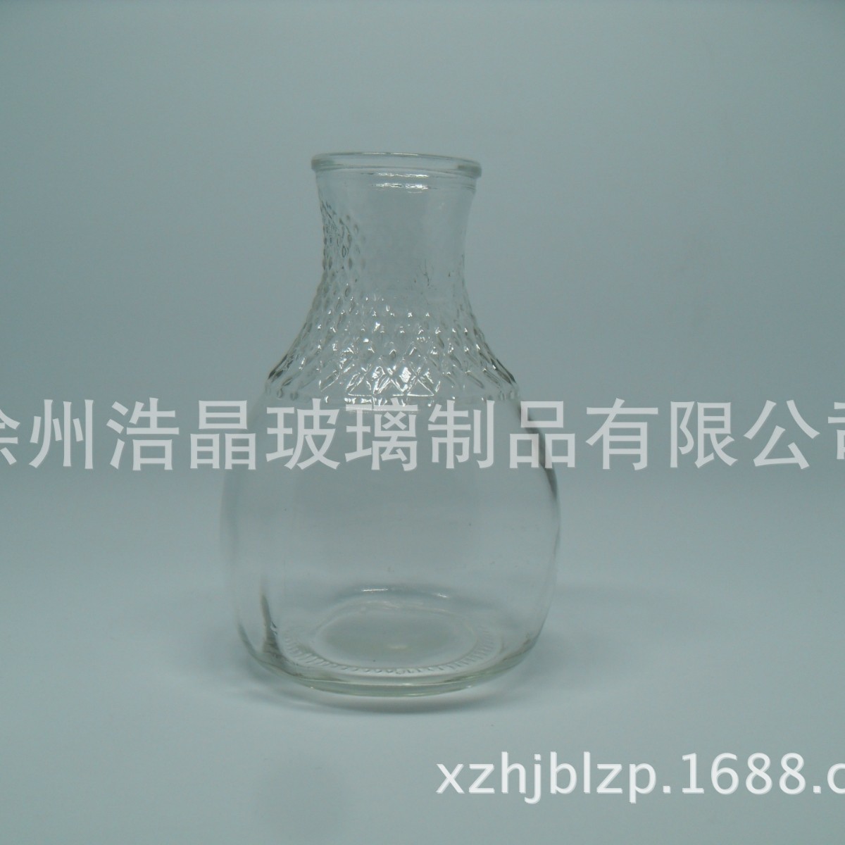 易拉盖鲜果汁玻璃瓶钻石饮料瓶新款果醋玻璃瓶