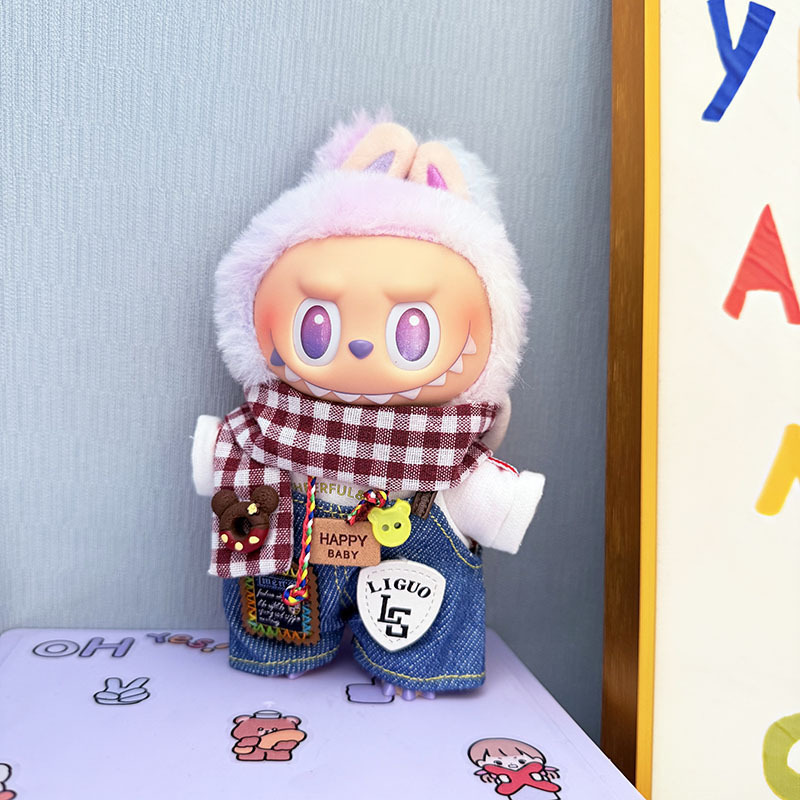 服のみ】第二世代ブラインドボックス ラブブ服 エポキシ樹脂製顔飾り ラブブ シットシットパーティーシリーズ ベビー服 可愛い|undefined