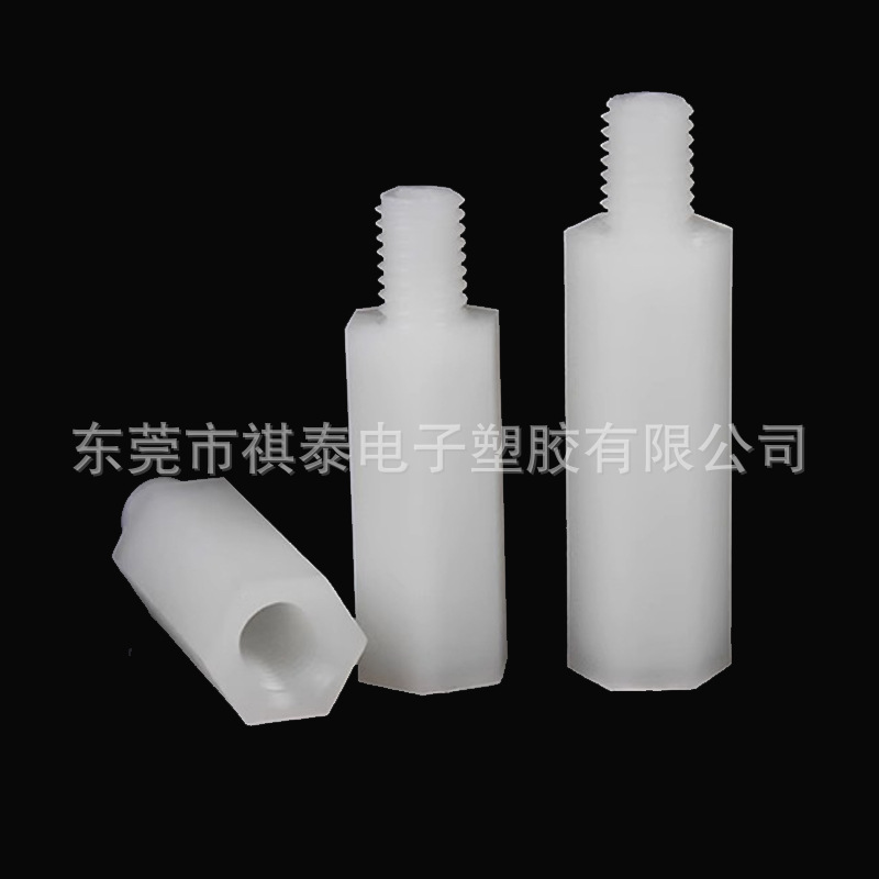 六角隔离柱M4 广东单通螺丝六角隔离柱 六角螺柱 内外螺纹六角柱