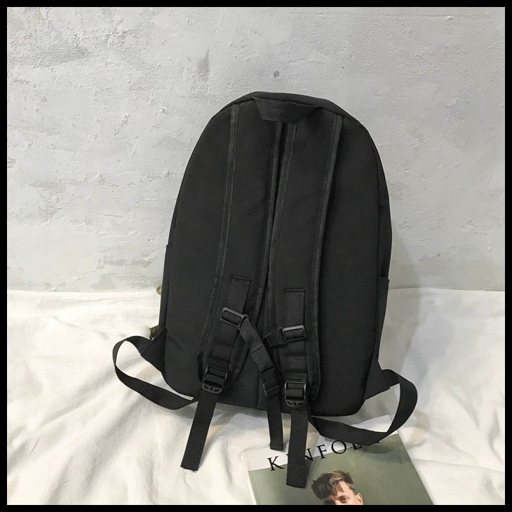 Capacious backpack, brand shoulder bag, Korean style, for teenagers, for students