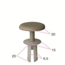 YT0148~YT0155生产汽车卡扣适用于福田轻卡门板内衬饰板卡扣卡子
