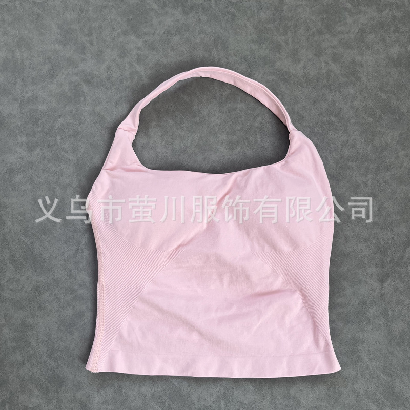 Transfronterizos Europa y América DF mujeres sin pantalones cuello largo chaleco de acondicionamiento físico hermosa espalda cuerpo de forma anti-descalzo mujeres