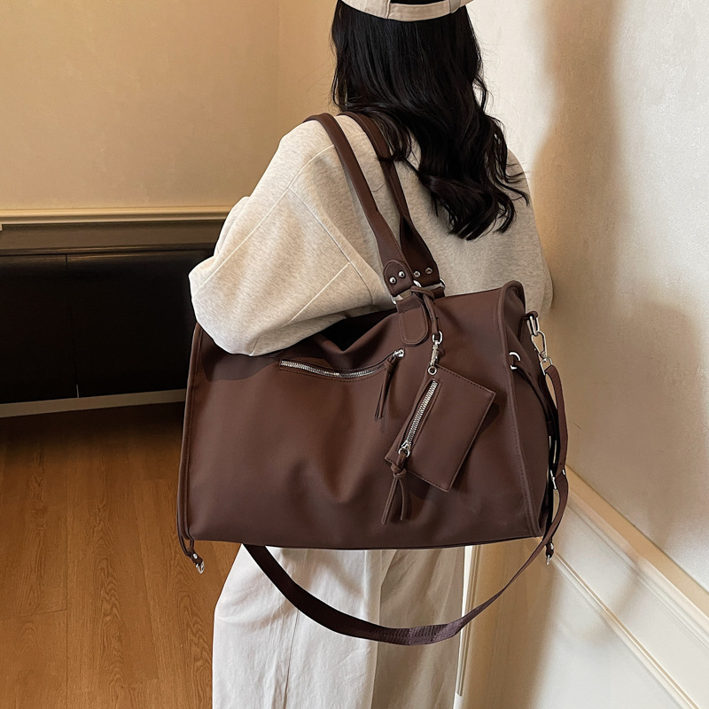 Bolsa de ejercicios de alta sensación, bolsa de yoga de separación seca y húmeda, bolsa de viaje, bolsa de viaje de corta distancia, bolsa de viaje portátil