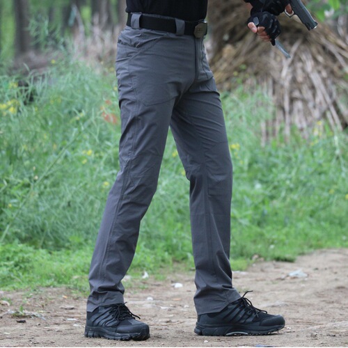 Outdoor Tactical Trousers for Men - Loose Fit, Multiple Pockets, Quick-Dry Special Duty Work Pants