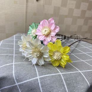 Artificial Flower Dried Flower Living Room Camellia Decorative Flower European Style Fake Flower Daisies