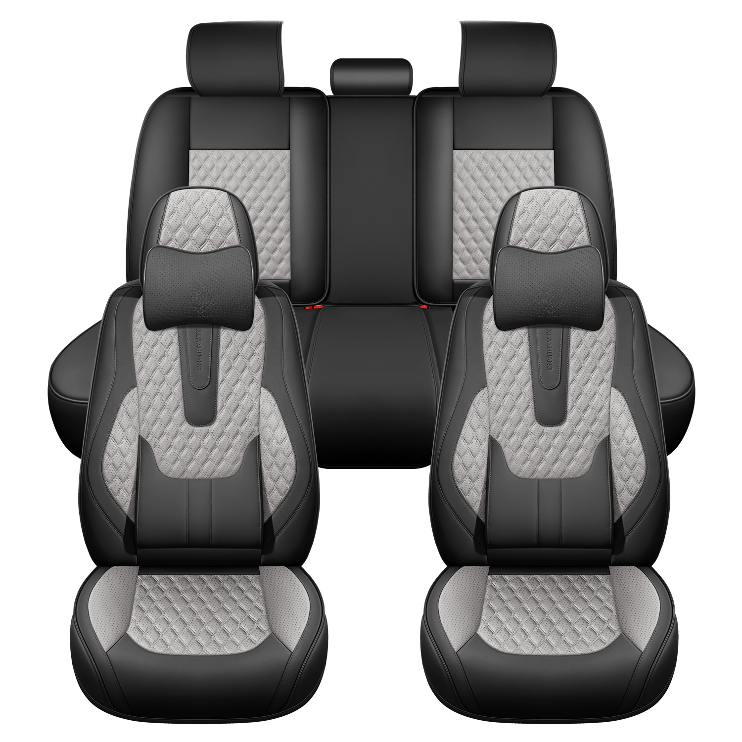 New Foreign Trade Car Seat Cushions, Full Leather, Full Coverage, Universal for All Seasons, Five-Seater Car Seat Cushions, Factory Wholesale