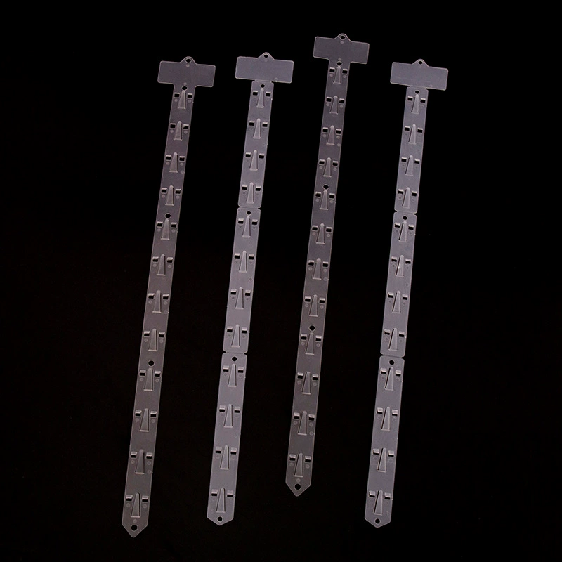 Пищевая прозрачная утолщенная цветная печать супермаркет складная подвесная доска мульти-размер pp матовая пластиковая подвесная полоса разработана для оптовой продажи