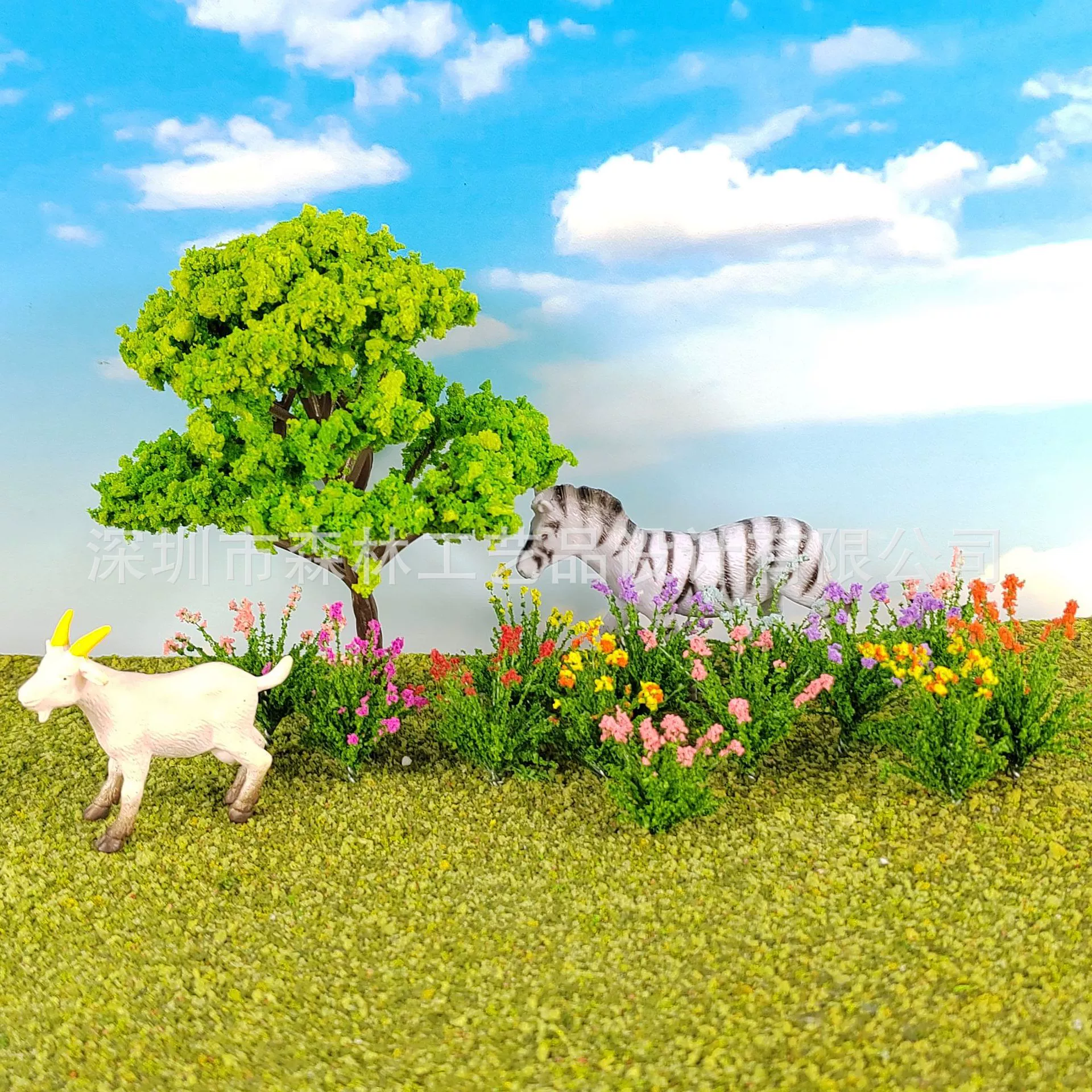 Песочный стол Строительная Модель Дерево Модель поезда дерево песок стол Модель Дерево мясистые украшения наземный цветок 3