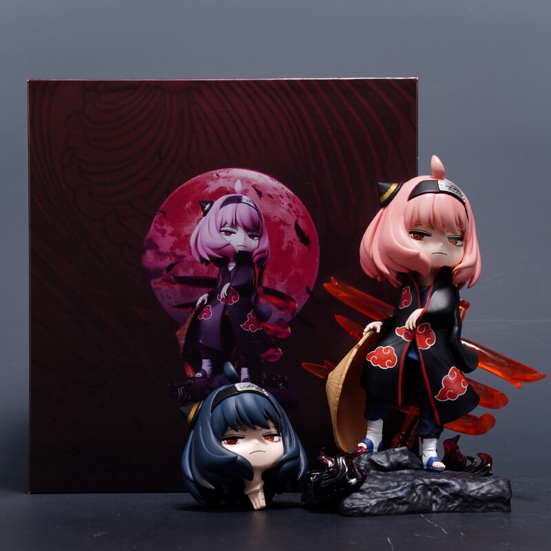 LK 工場高品質バージョンアニア cos アイアーン双頭交換可能なスパイままごと周辺アニメーションフィギュア装飾モデル|undefined