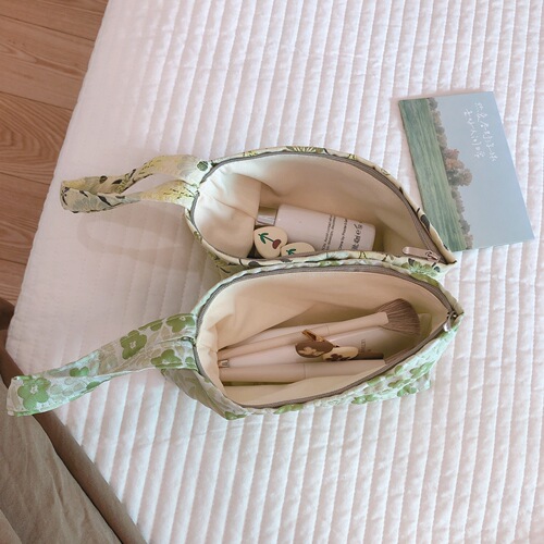 [Suxi Cloth Bag] Literary Retro Chinese Style Fabric Mobile Phone Bag Hand Bag Mini Canvas Bag Storage Bag