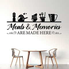 Factory Direct Sale Cross-Border New Kitchen Proverb Wall Art for Living Room and Bedroom Creative Removable Decorative Painting PY24-1