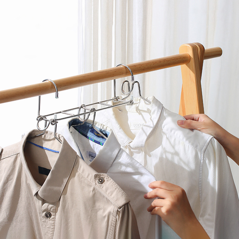 多層ハンガーは寮用学生部屋のたんす家庭用多機能滑り止め服を掛けて工場卸売りをすることが多い|undefined