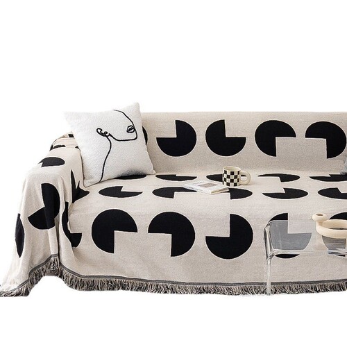 Matching Ins Style High-End Universal All-Cover Sofa Cover with Non-Slip Full Wrap Dustproof Sofa Pad
