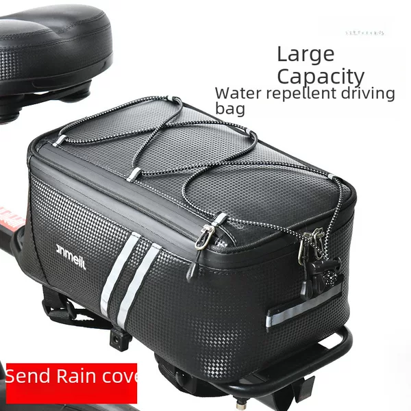 Cross-border driving bag rear seat bag electric bicycle carrying bag rear shelf bag mountain car tail bag riding camel bag equipment