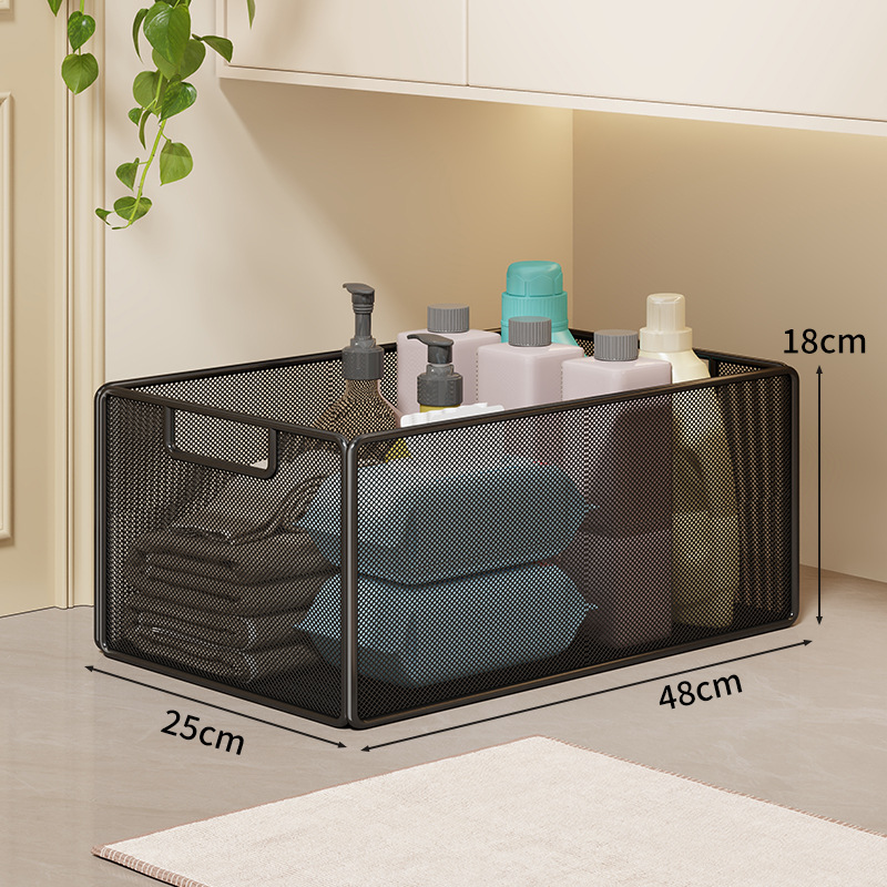 Carrito Cesta para Ropa Sucia de Hierro, Móvil, para Baño