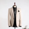 Khaki single buckle (single -piece jacket)